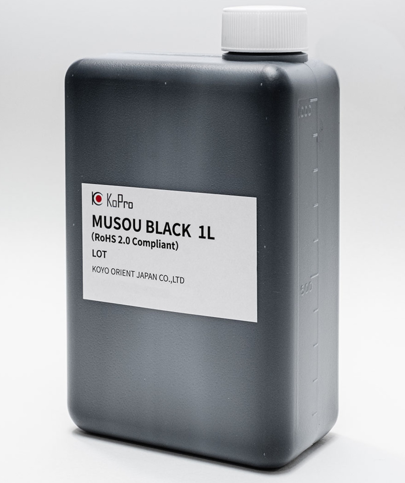 Koyo Orient Japan Shin Black Musou 100ml Japanese Black Acrylic Paint Products
